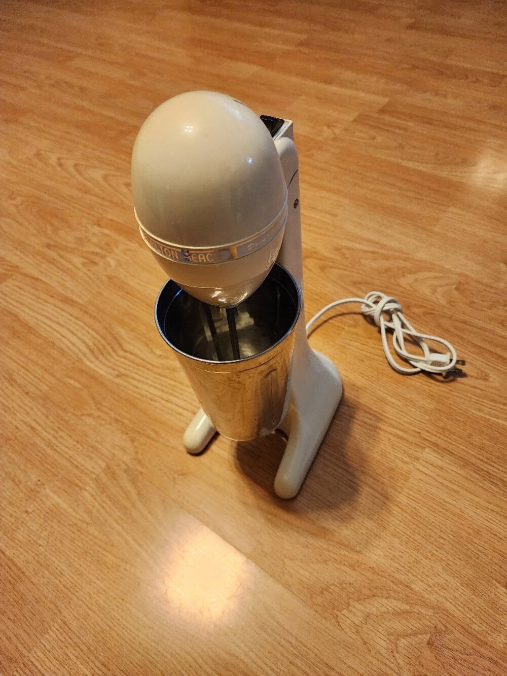 Hamilton Beach Drinkmaster Mixer Model 727 WH 2 Speed -TESTED